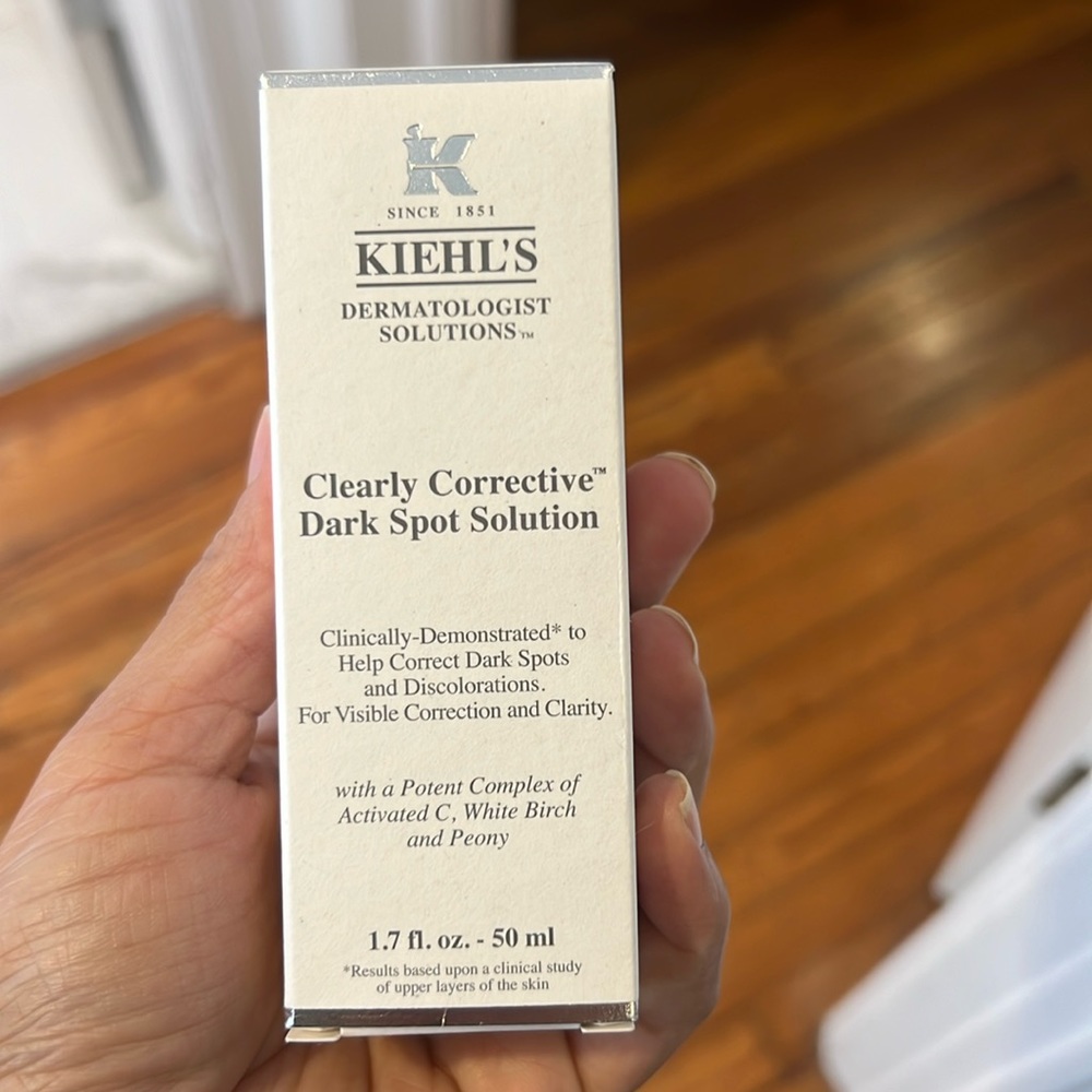 Brand new Kiehl’s clearly corrective dark sport solution.